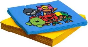 Салфетки Brawl Stars, Герои 33*33, 20 см / 501531 1502-5888
