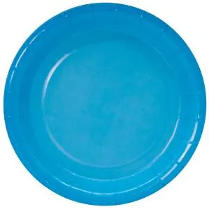 Тарелка  "Голубой , Градиент" 7 дюйм. 6 шт.