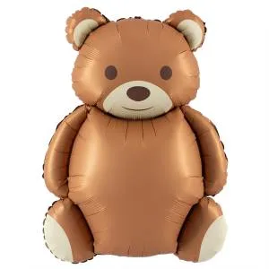 34" Мишка сатин (под воздух) / Китай 24605