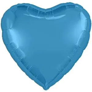 18" Сердце сизый Бохо (Россия) / 1204-1729