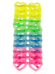 Очки "Сердце" флуоресцентные