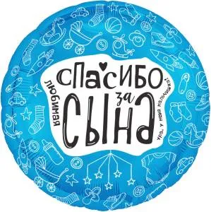 18" Любимая, Спасибо за сына (Россия) /227815/1202-4060