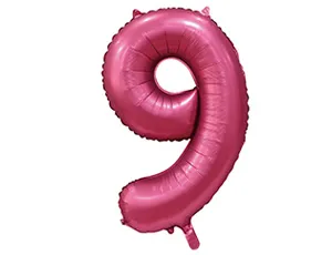 Цифра "9" - Гранат Сатин в упак/ Китай 1207-3290