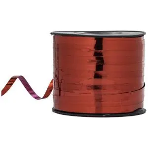 Лента голография 5 мм*230 м. Бордовая / 1302-1427