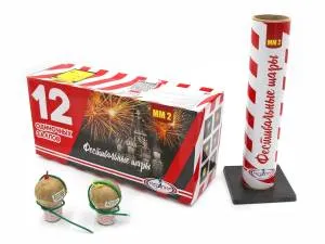 Фестивальные шары 1,5" (12 шт.)