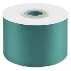 Лента атлас карибский голубой 50 мм*22,85 м 