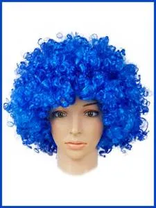 Парик  "Клоун" Цв.Синий 