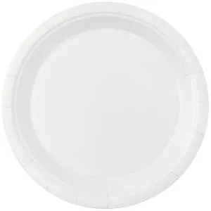 Тарелка белая 17 см. 6 шт. 1502-6217