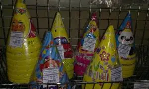 Колпак праздничный 21 см. (6 шт.) "Профит"