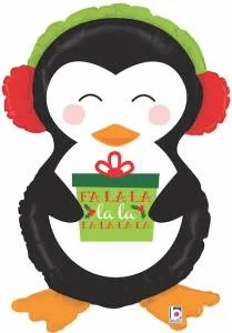 Пингвин с новогодним подарком (Betallik) / 35387