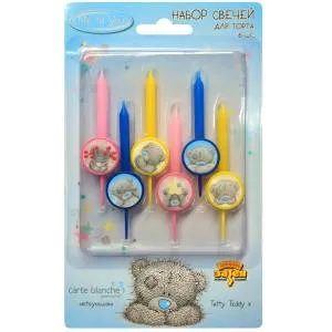 Свечи д/торта Me to you 6 шт