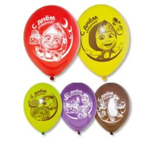 ДР Маша и медведь 12" 1103-1530