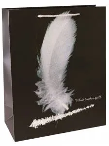 Пакет подарочный M / ПКП-0742 с матовой ламинацией 18*23*10 см.