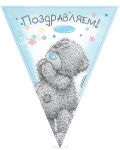 Гирлянда - вымпел Me to You 360 см