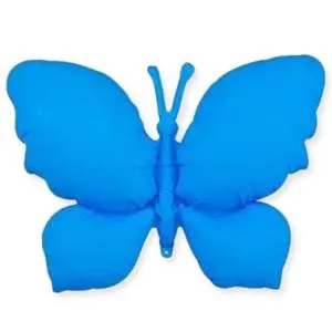 Бабочка неон голубая (Китай) / 1207-6256