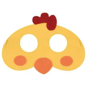 Маска "Цыпленок" из фетра / 6233496