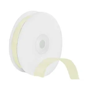 Лента атлас белый песок 12 мм*22,85 м