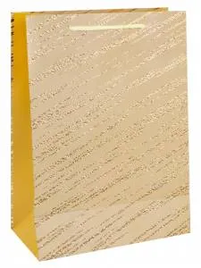 Пакет подарочный ПКП-3096 18*24*8,5 см с мат ламиацией и тиснением фольг.