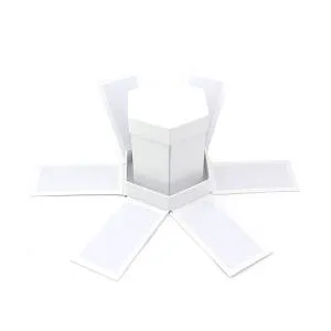 Коробка 21*21*16,5 см "Удивление" ракладной шестиугольник