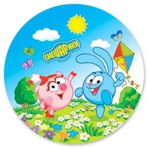 Тарелки  "Смешарики" 17 см. 8 шт.