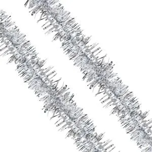 Мишура Серебро классика 2 м*6 см/195118