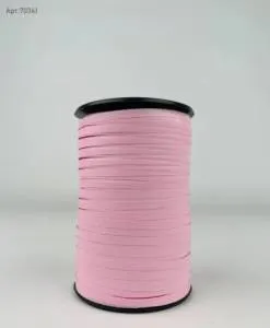 Лента 5мм х500м 2х ст пудровый/розовый 1302-1127/Р0549/70341