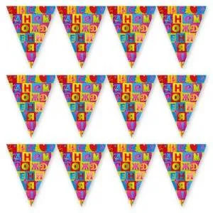 Гирлянда - вымпел "С ДР Мозаика" 360 см.см.