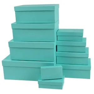 Коробка 12*6,5*4 см Бирюза