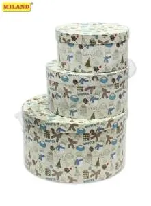 Коробка 30*30*15 см "Зимний праздник"