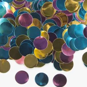 Конфетти для шаров "Круг Праздничный микс" d=1 см., 50 гр./6015304