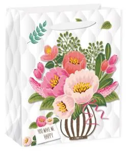 Пакет подарочный L/ППД-9637 26,4*32,7*13,6см с ламинацией