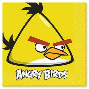 Салфетки бумажные "Angry Birds" 33 см.