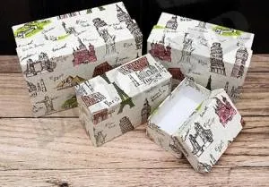 Коробка 13*9*6 см "Города,о которых мы мечтаем"