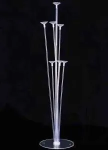 Стойка для шаров на акриловой основе, 7 трубочек Китай)