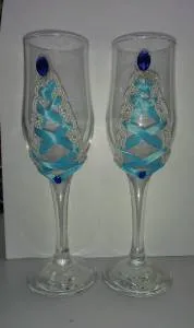 Бокалы свадебные "Эксклюзив"