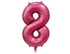 Цифра "8" - Гранат Сатин в упак/ Китай 1207-3289