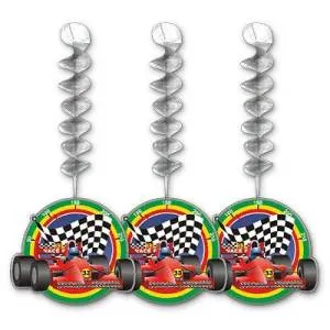 Подвеска на пружинке "Формула 1", 3 шт.