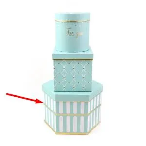 Коробка 19505-МВ Трио 22,5*20*15