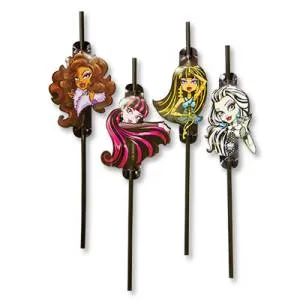 Трубочка д/кокт Monster High 8шт