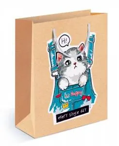 Пакет подарочный M