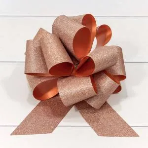 Бант-шар 5 см "Блеск" бронзовый /00052350В