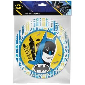 Тарелка Бэтмен комиксы 18 см 6 шт/1502-6259 (302603)