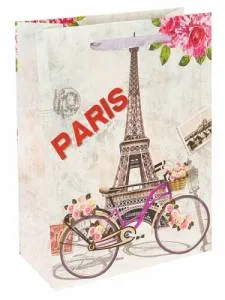 Пакет подарочный М/ПКП-3414 18*24*8,5 см с мат ламинированием