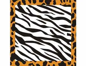 Салфетки бумажные "Сафари" 33 см. 12шт.