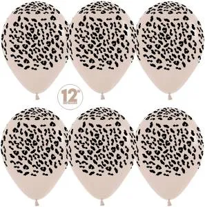 Анималистика, Пятнистый Леопард 12", Белый песок,  пастель (Колумбия) / 25 шт 177038