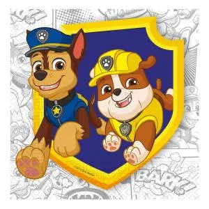 Салфетки бумажные ЭКО "Щенячий Патруль" 33 см., 20 шт. 1502-4567