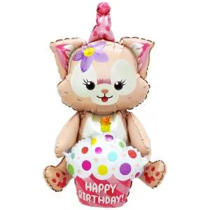 AIR 3D Котик с кексом (ходячий шар)/ 1208-0941