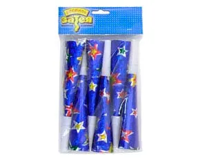 Горн голографический "Звезды", 6 шт.