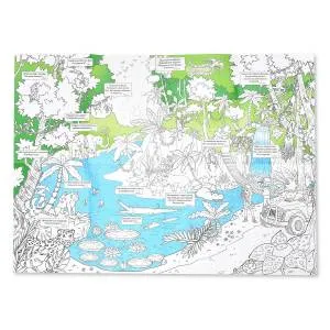 Открытка "А-Д" Плакат-раскраска