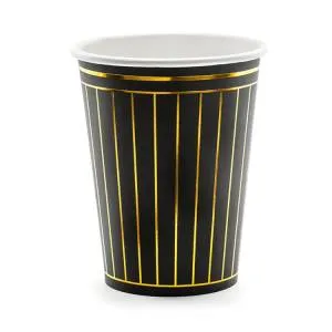 Стакан  Black&Gold Линии 260мл 6 шт / 1502-5113